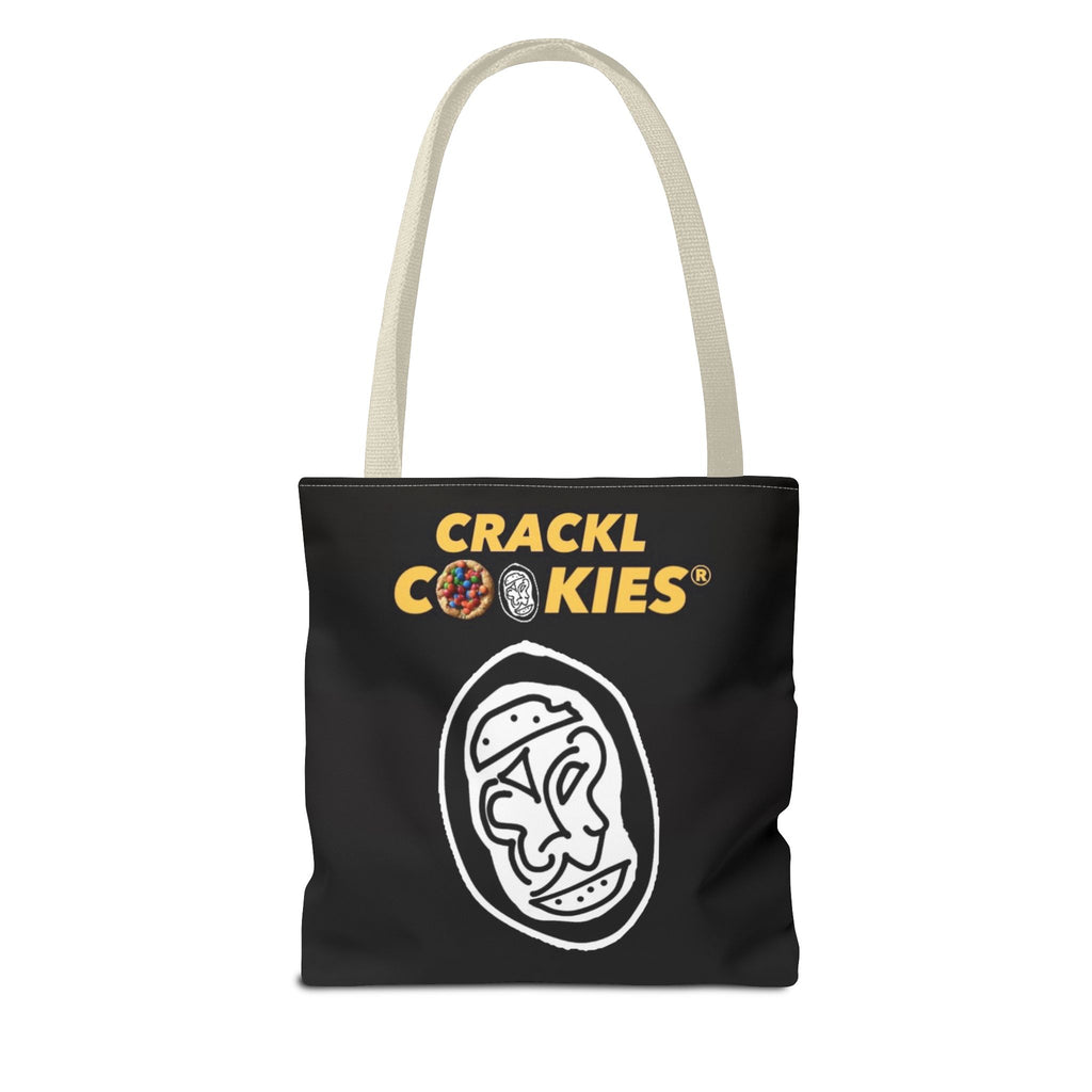 Crackl Cookies Tote Bag — 'Have A Nice Day' Cookie Logo Grocery & Everyday Tote