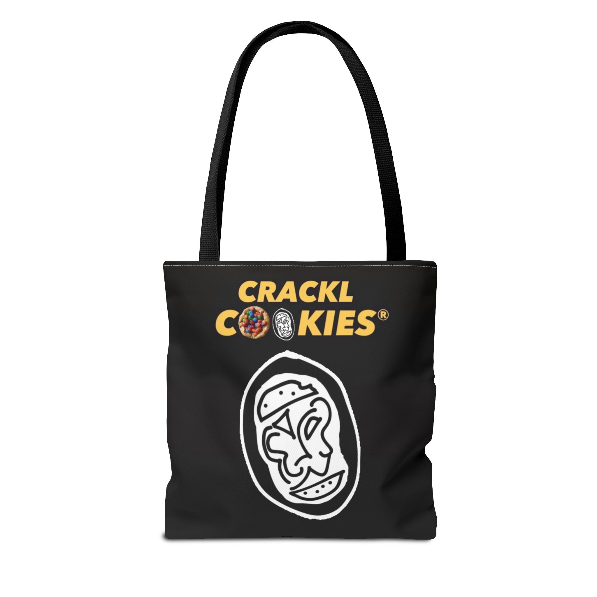 Crackl Cookies Tote Bag — 'Have A Nice Day' Cookie Logo Grocery & Everyday Tote