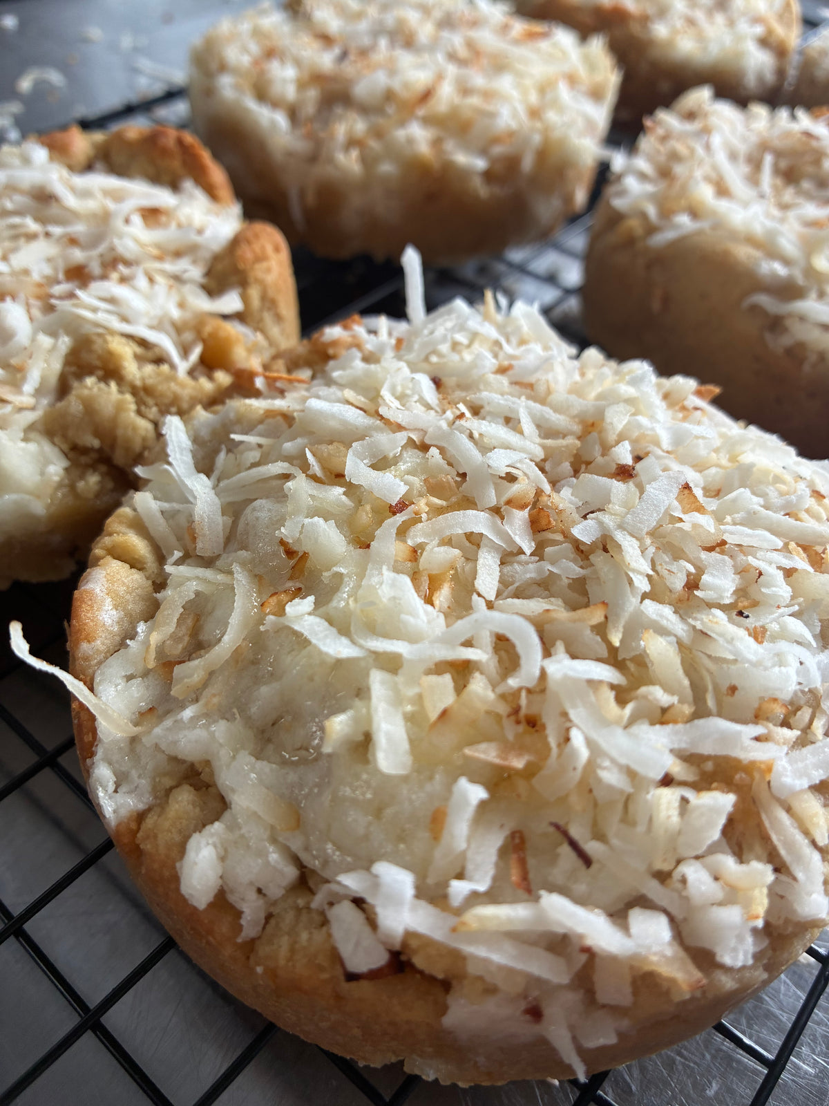 COCONUT CREAM CHEESE (6) COOKIES