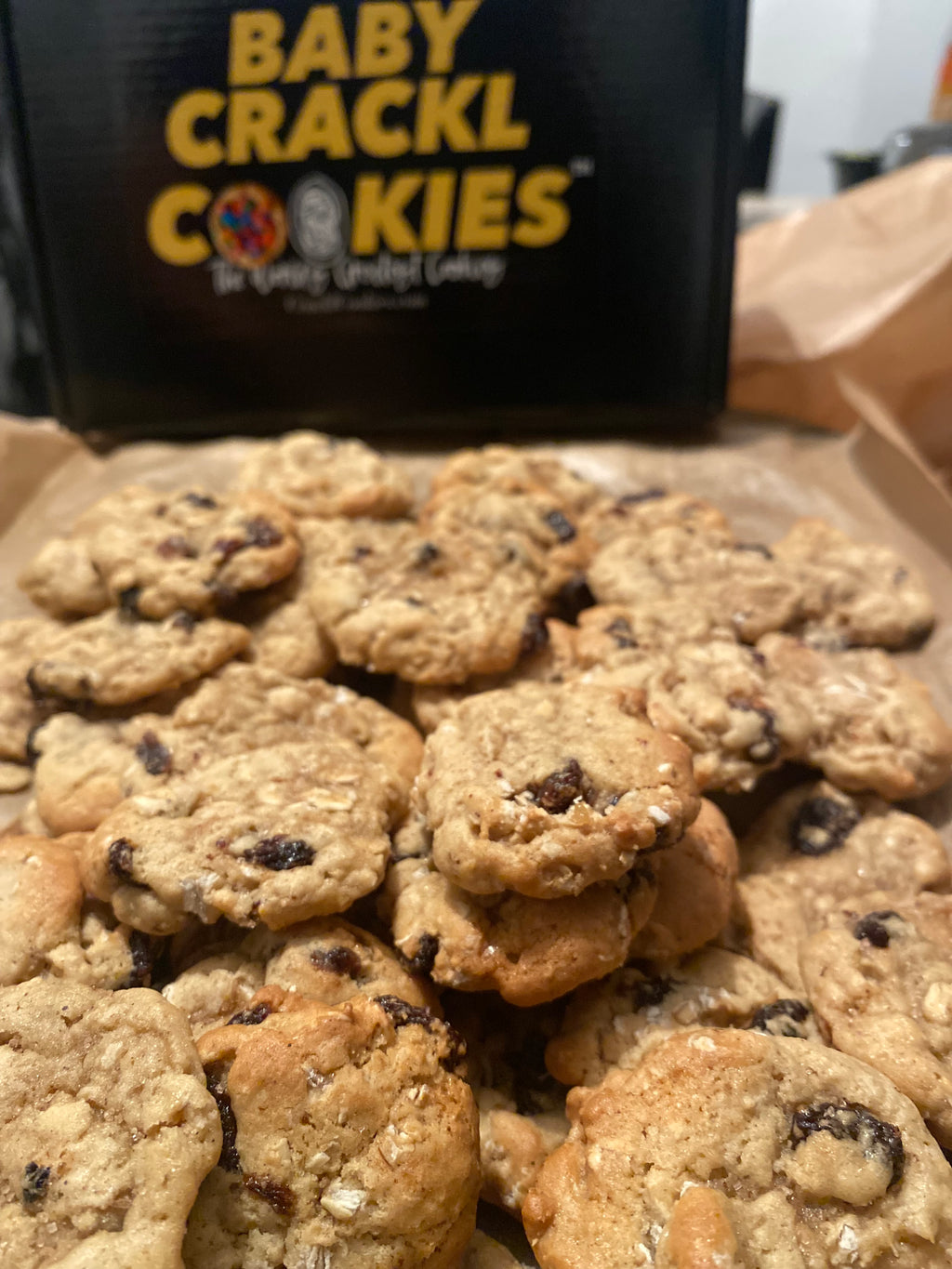 CHOCOLATE CHIP FLAVOR BABY CRACKL COOKIES $29