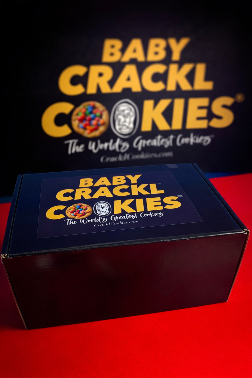 VARIETY FLAVORS BABY CRACKL COOKIES BOX $29