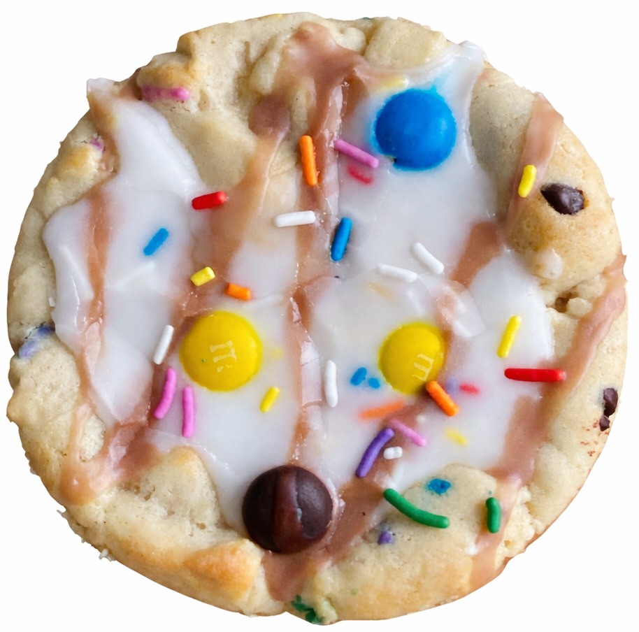 THE BASQUIAT (6) COOKIES AKA PARTY BIRTHDAY SPRINKLES & M&MS COOKIE