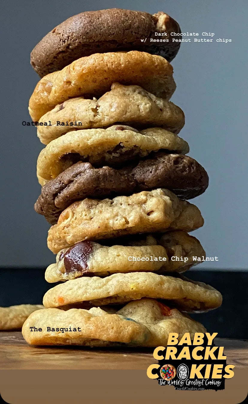 VARIETY FLAVORS BABY CRACKL COOKIES BOX $29