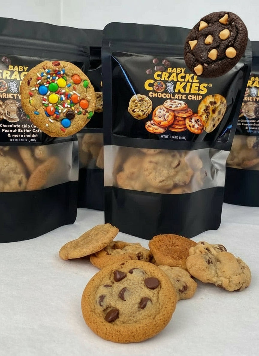 BABY CRACKL COOKIES (3) POUCHES